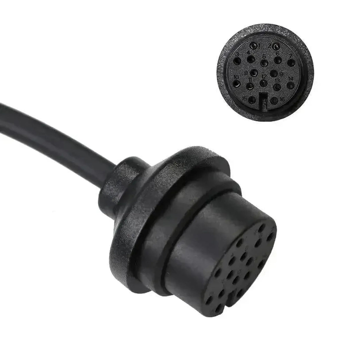 OBDSTAR (TCM-019) | GM (6L45/50/80/90) 16-pins TCM – 15-pins DB15 Verloopkabel | Samochód osobowy