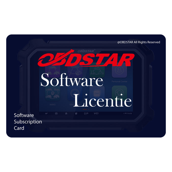 OBDSTAR KeyMaster G3 | Programator ECU | Licencja oprogramowania