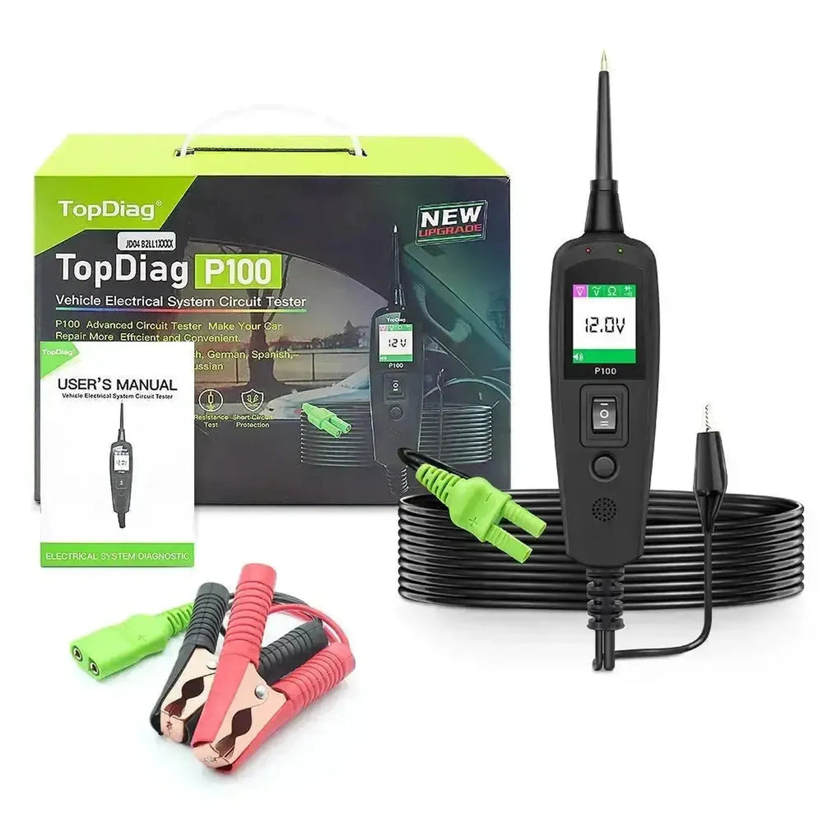 TopDiag P100 | Tester Obwodów