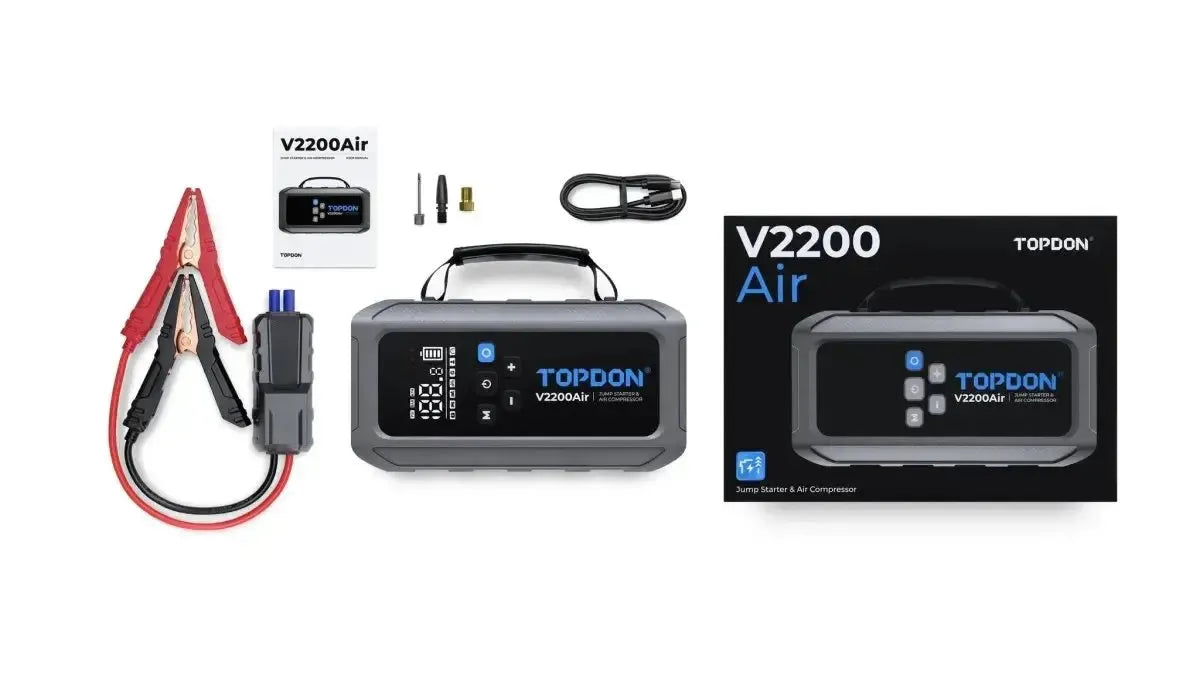 Topdon V2200Air | Prostownik rozruchowy