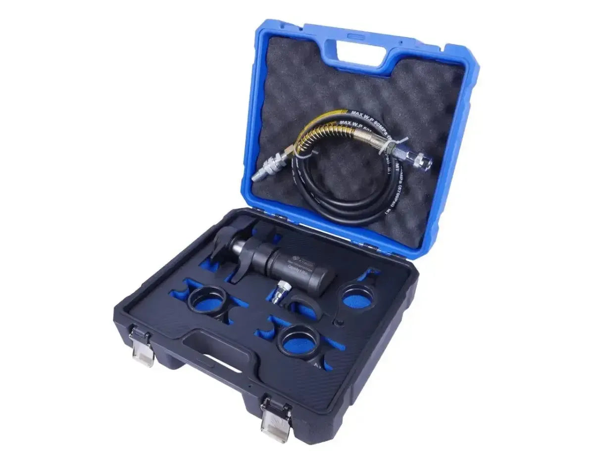 VT19556 | Pneumatyczny ściągacz przegubu kulowego kierownicy (6-częściowy)