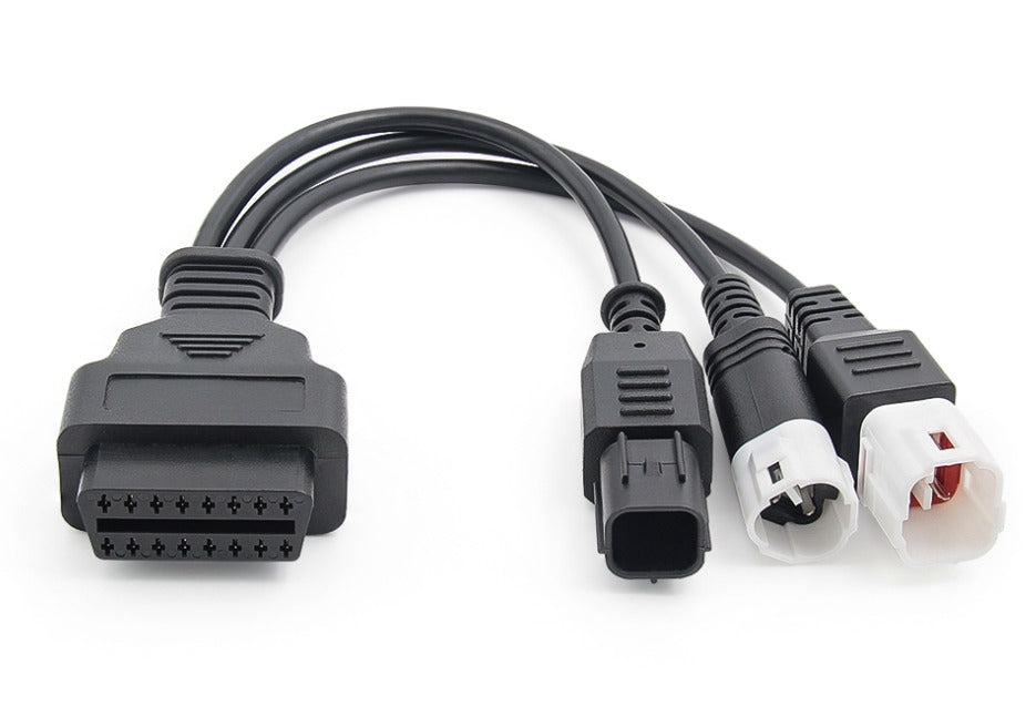 Honda/Yamaha 3+4+6-pinowy - 16-pinowy OBD2 Kabel adapter | Motocykl