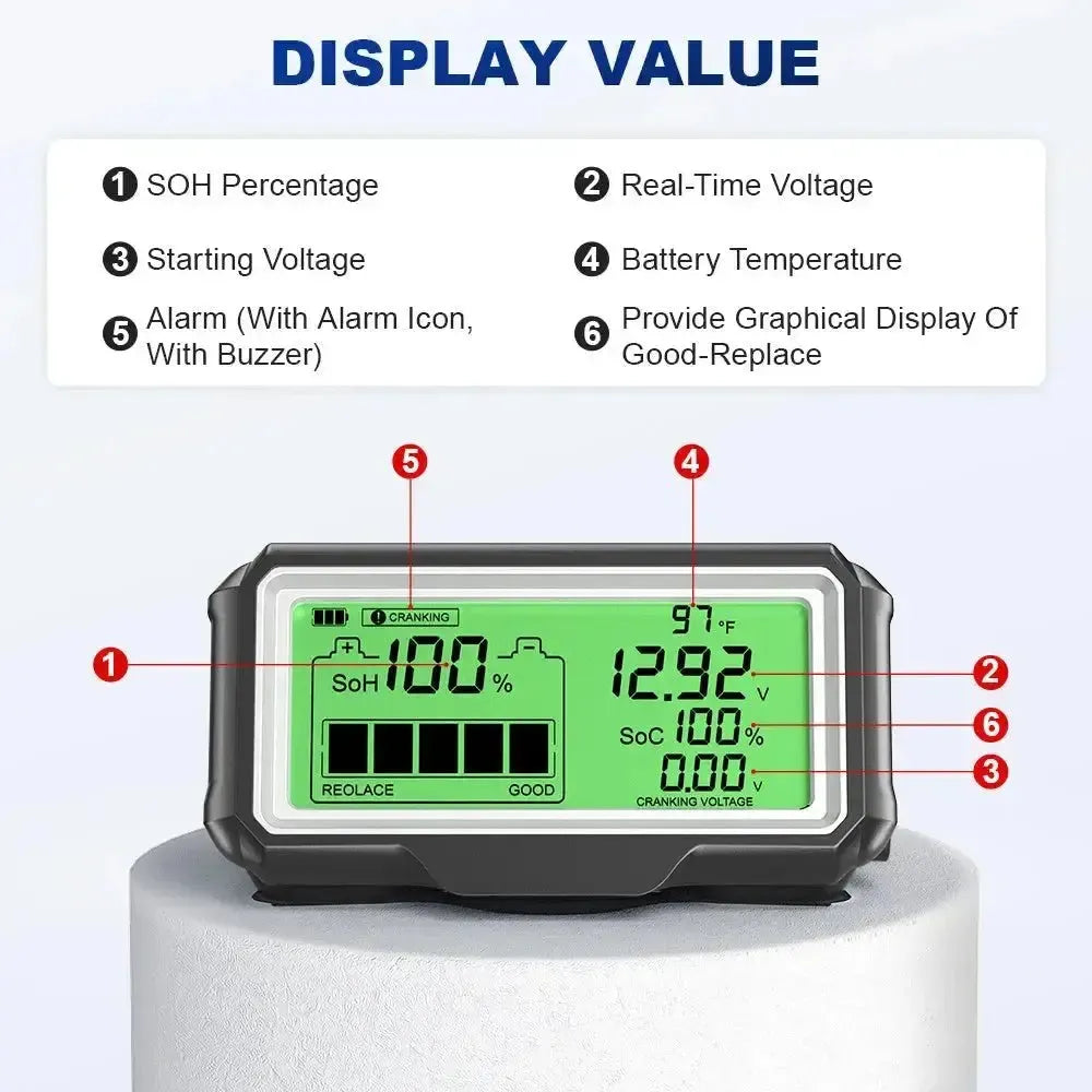 Ancel BM200 Pro Monitor akumulatora
