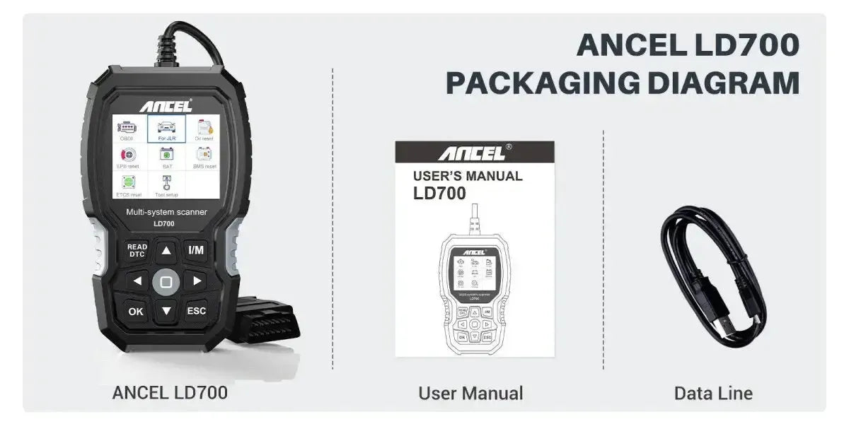 Ancel LD700 Samochód Tester diagnostyczny