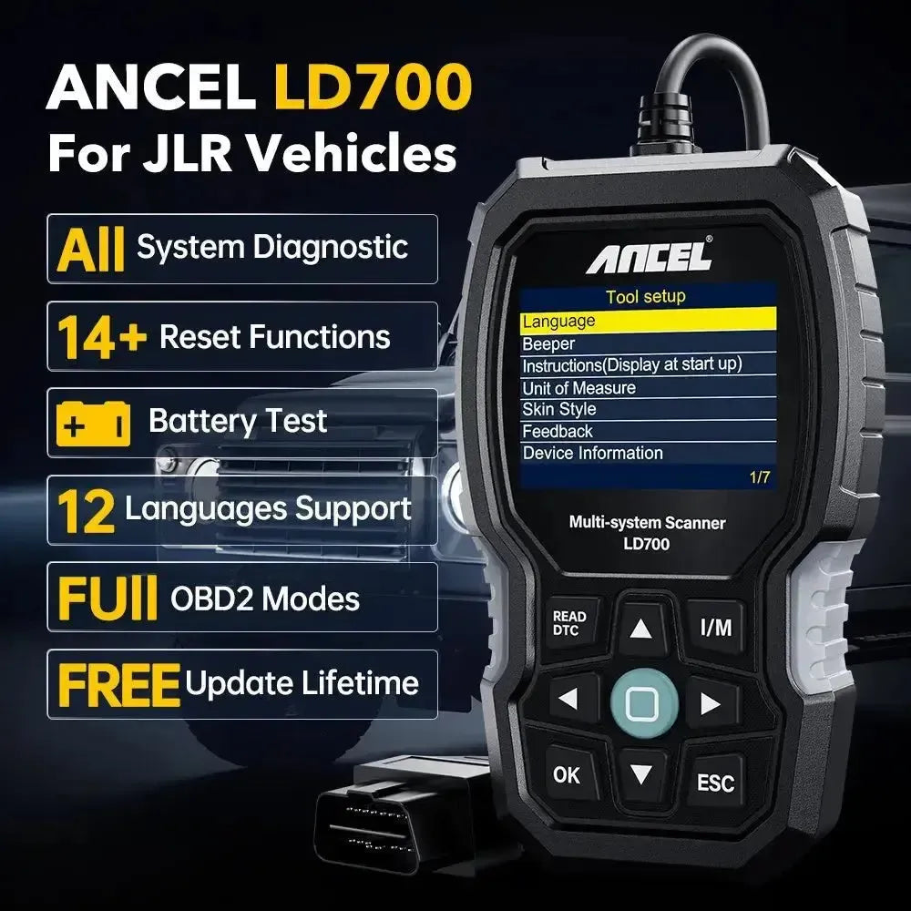 Ancel LD700 Samochód Tester diagnostyczny