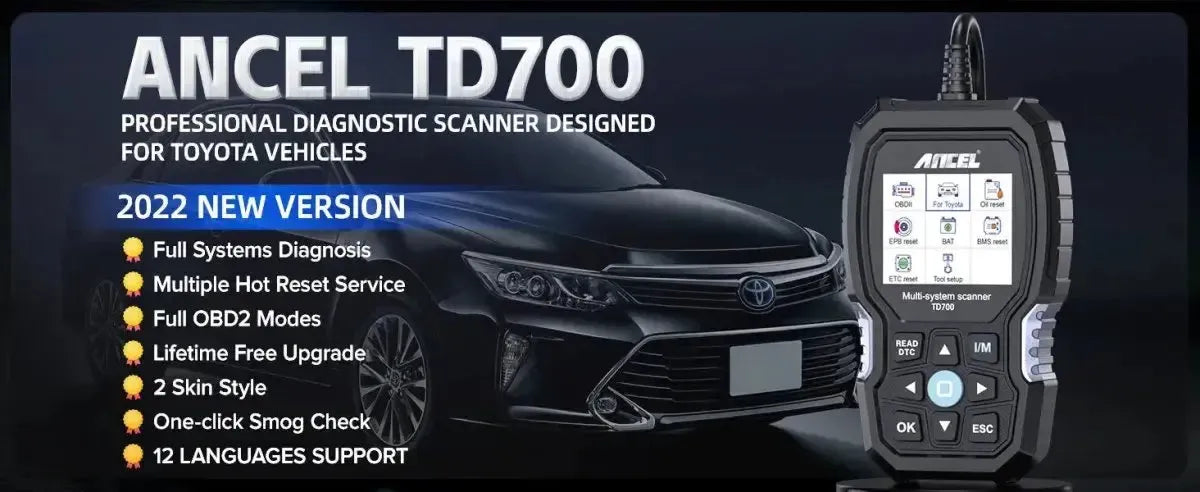 Ancel TD700 Samochód Tester diagnostyczny