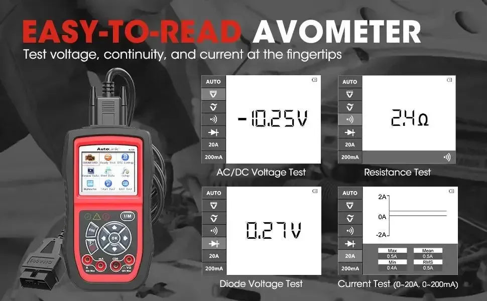 Autel AutoLink AL539B Czytnik kodów błędów/Multimetr