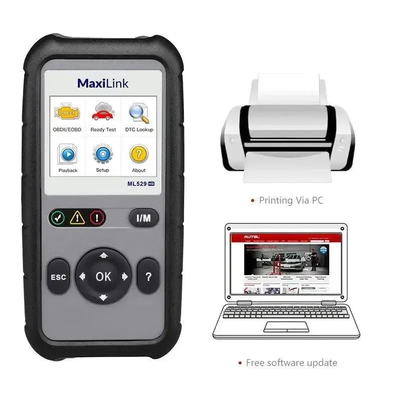 Autel MaxiLink ML529HD Samochód/Ciężarówka Czytnik kodów błędów