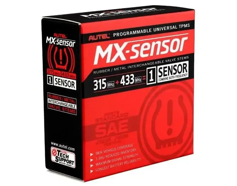 Autel MX-Czujnik 315MHz+433MHz Gumowy TPMS (Wciskany)