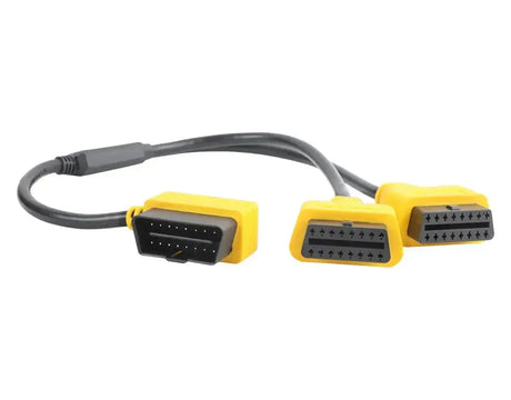 Autool 16 Pinów OBD2 Przedłużacz - Kabel Rozdzielający 2-Częściowy 50 cm