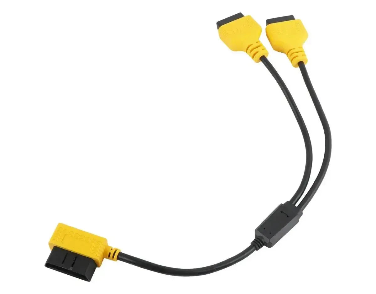 Autool 16 Pinów OBD2 Przedłużacz - Kabel Rozdzielający 2-Częściowy 50 cm
