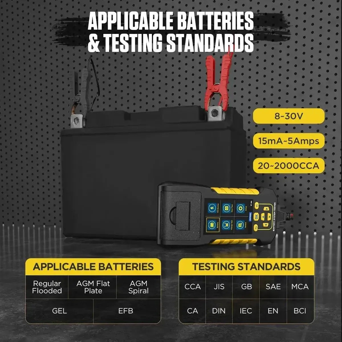 Autool BT880 | Tester akumulatora