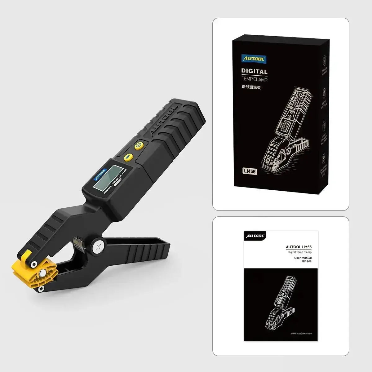 Autool LM55 | Zacisk temperatury HVAC | Akcesoria