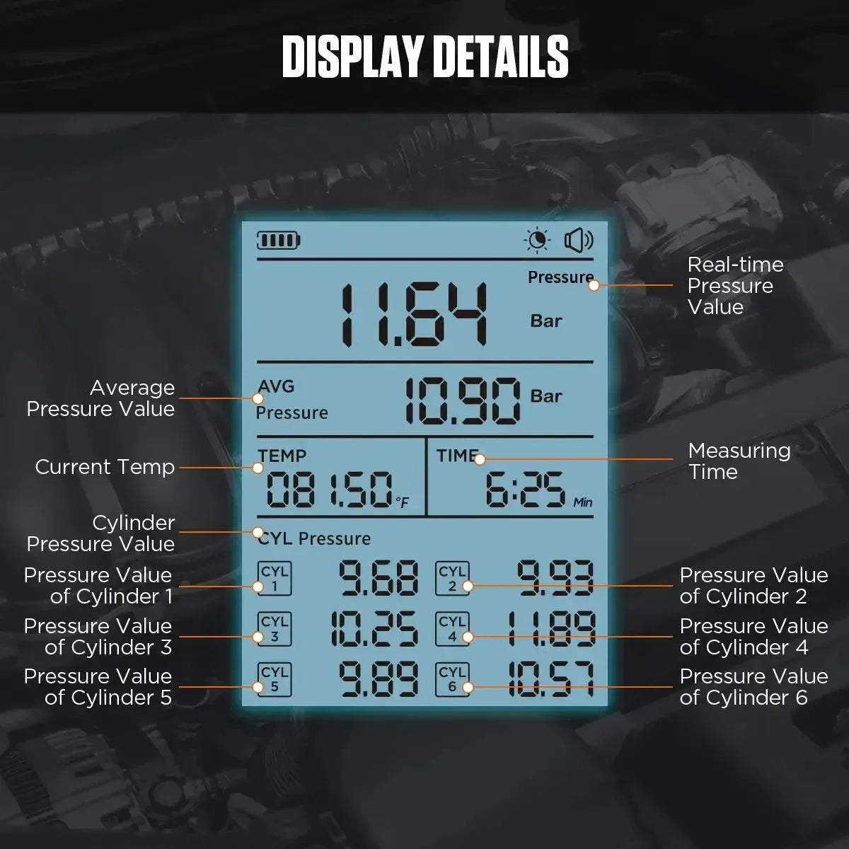 Autool PT610 Tester kompresji