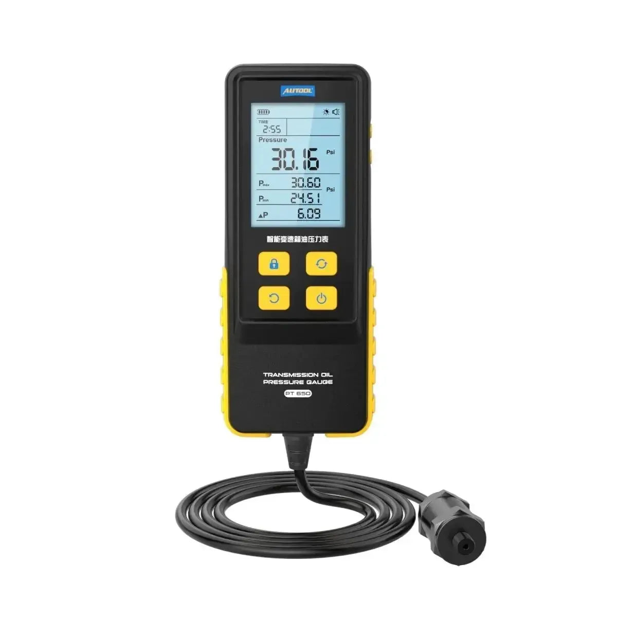 Autool PT650 Tester ciśnienia oleju w skrzyni biegów
