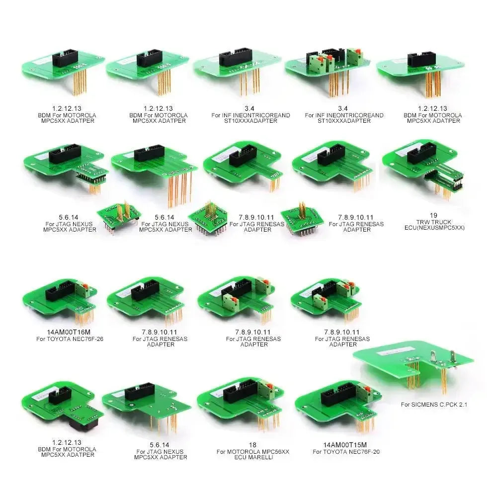 Uniwersalny (A0080) | Zestaw adapterów (22-częściowy) do programowania ECU | Akcesoria