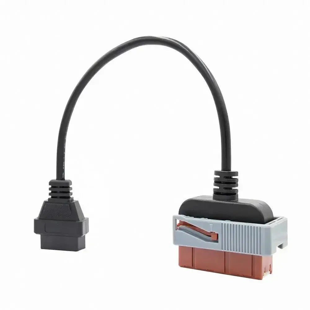 Citroën/Peugeot 30-pinowy kabel przejściowy OBD1 na 16-pinowy OBD2 | Samochód osobowy