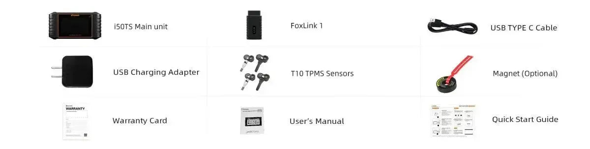 Foxwell I50TS Samochód Tester diagnostyczny
