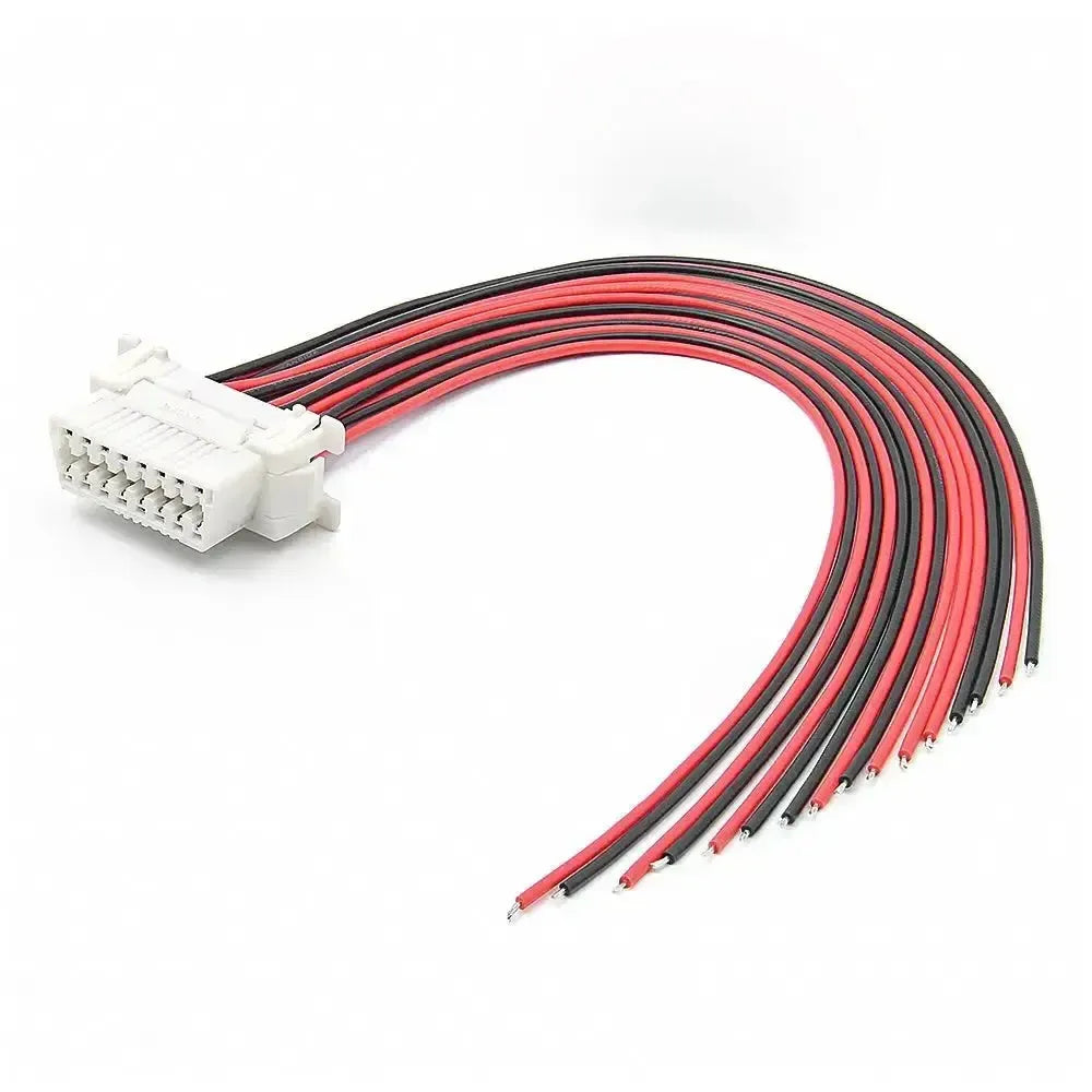 Honda 16-pinowa port OBD2 (gniazdo) z 16 otwartymi końcówkami kabli – 30 cm