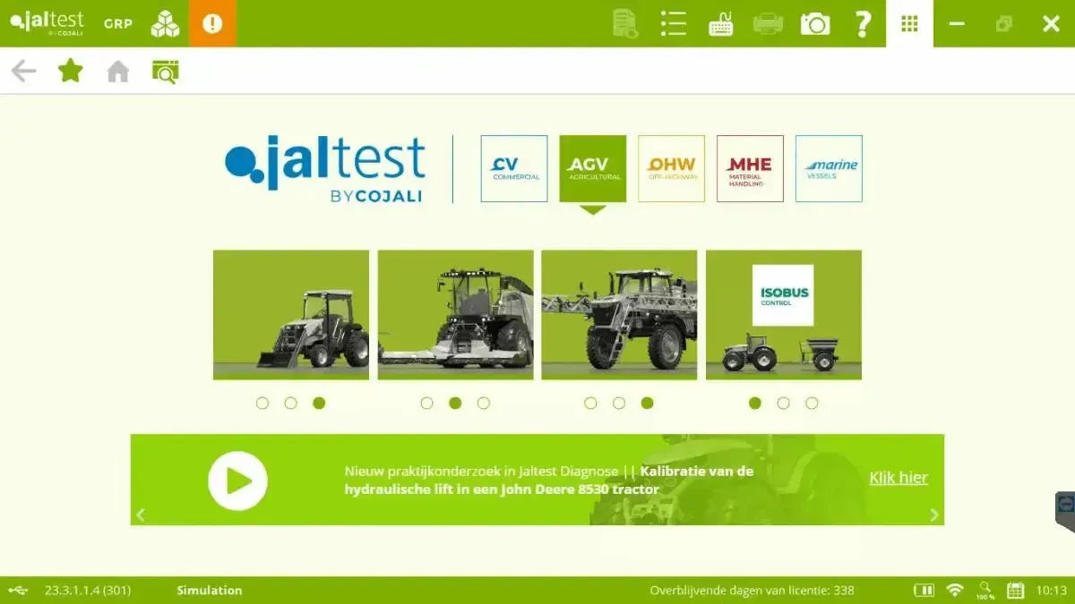 Jaltest AGV (Rolniczy) Tester diagnostyczny