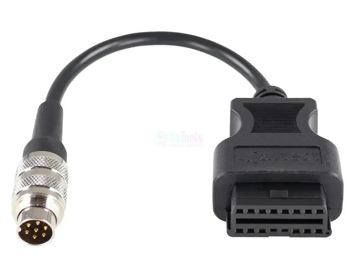 Jaltest (JDC529A) | Claas 7-pinowy OBD - 16-pinowy OBD2 Kabel adapter | Pojazd rolniczy