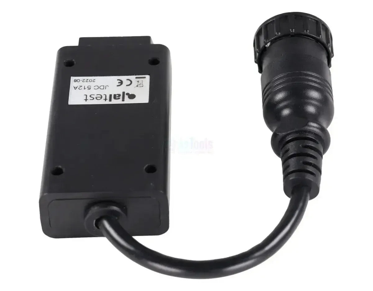 Jaltest (JDC512A) | Deutz-Fahr/Same/Lamborghini 14-pinowy OBD - 16-pinowy OBD2 kabel przejściowy | Pojazd rolniczy