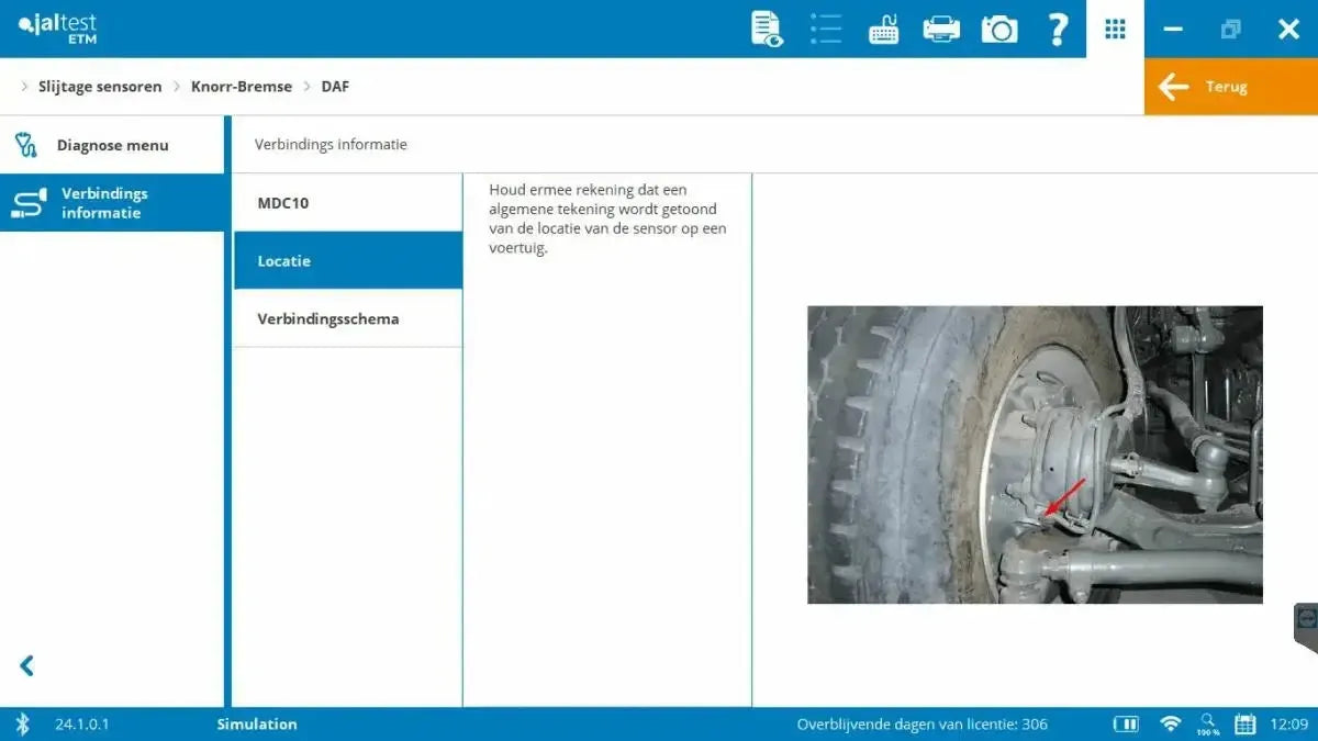 Jaltest ETM kabel interfejsu V9
