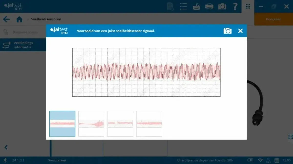 Jaltest ETM kabel interfejsu V9
