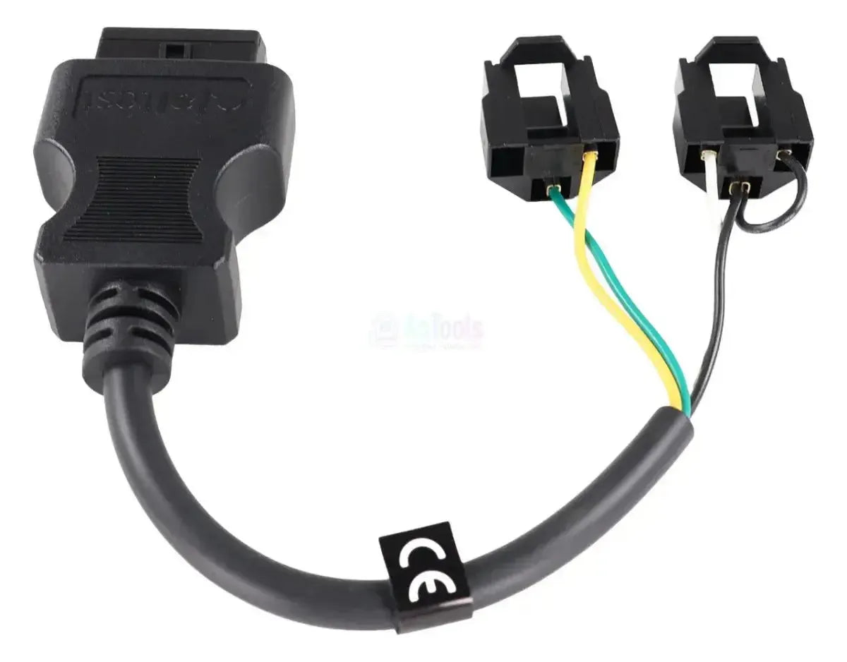 Jaltest (JDC101A) | Haldex ABS Modułowy 3+3-pinowy OBD – 16-pinowy OBD2 Kabel przejściowy | Przyczepa