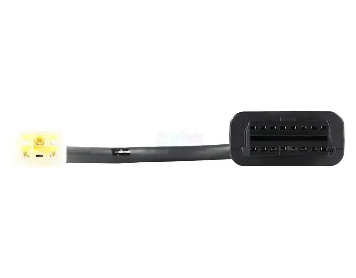 Jaltest (JDC631A) | Hidea/Parsun 6-pinowy OBD - 16-pinowy OBD2 kabel przejściowy | Łódź motorowa