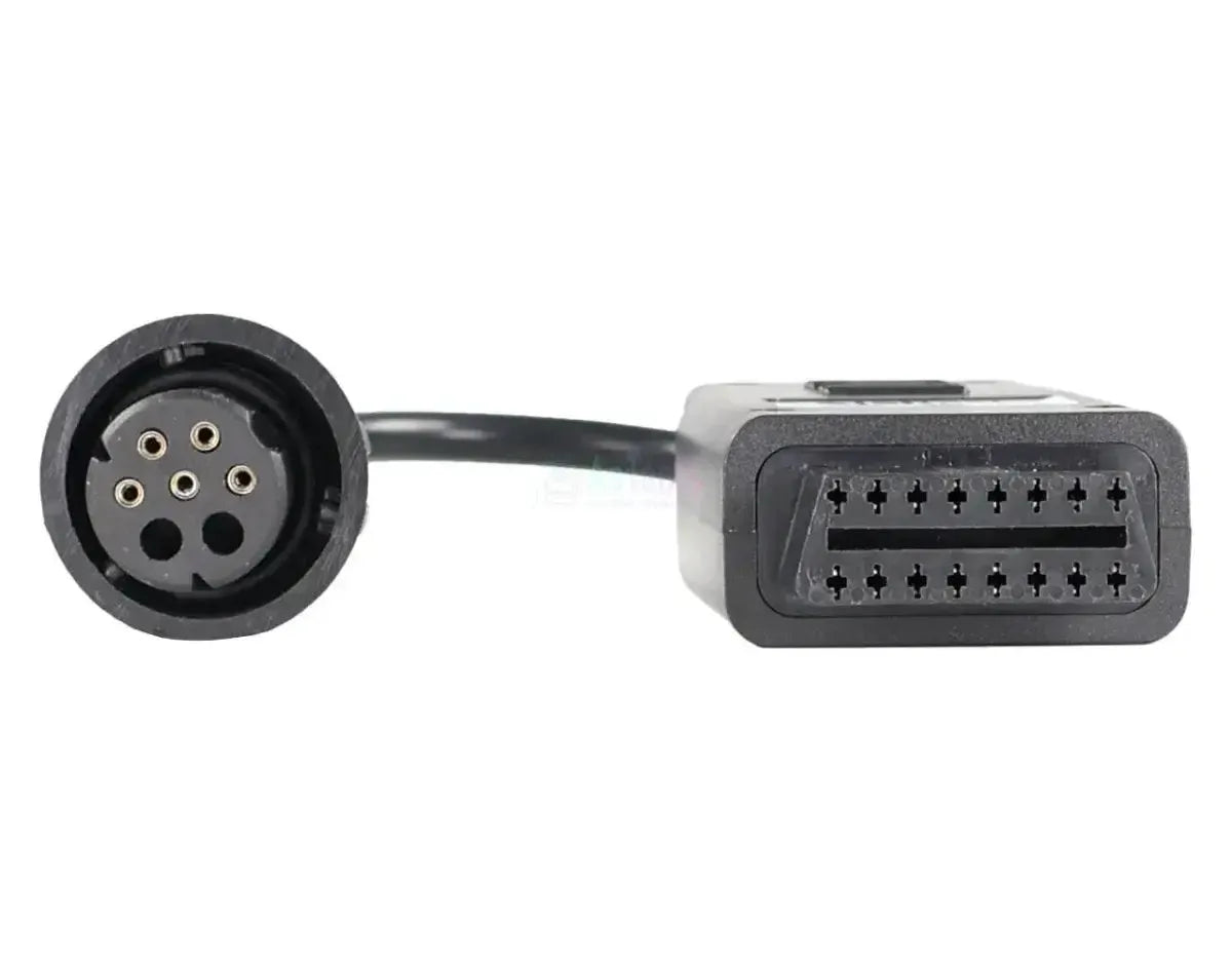 Jaltest (JDC111A) | Knorr-Bremse KB4-TA ABS 7-pinowy OBD - 16-pinowy OBD2 kabel przejściowy | Przyczepa