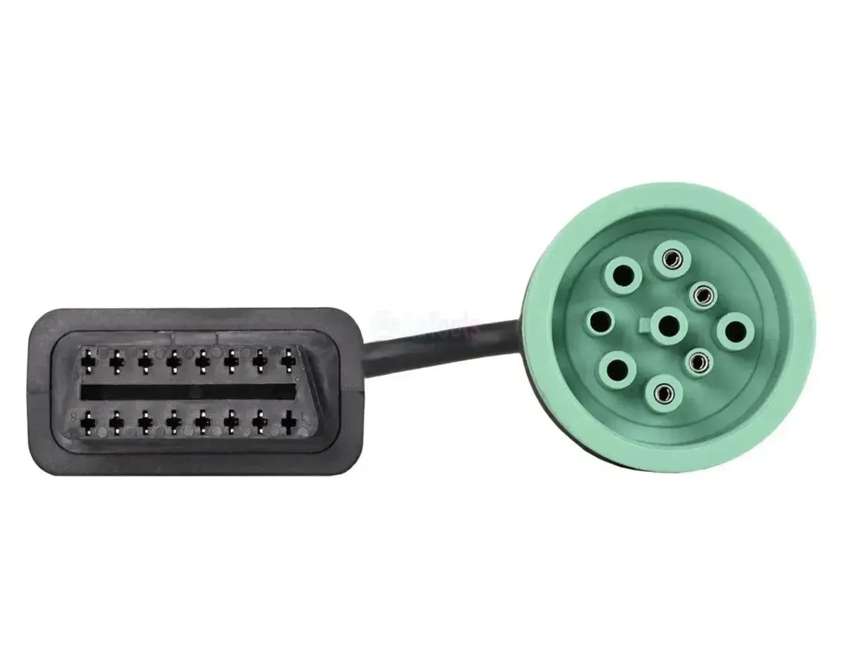 Jaltest (JDC542A) | Liebherr 9-pinowy OBD - 16-pinowy OBD2 kabel przejściowy | Silnik spalinowy