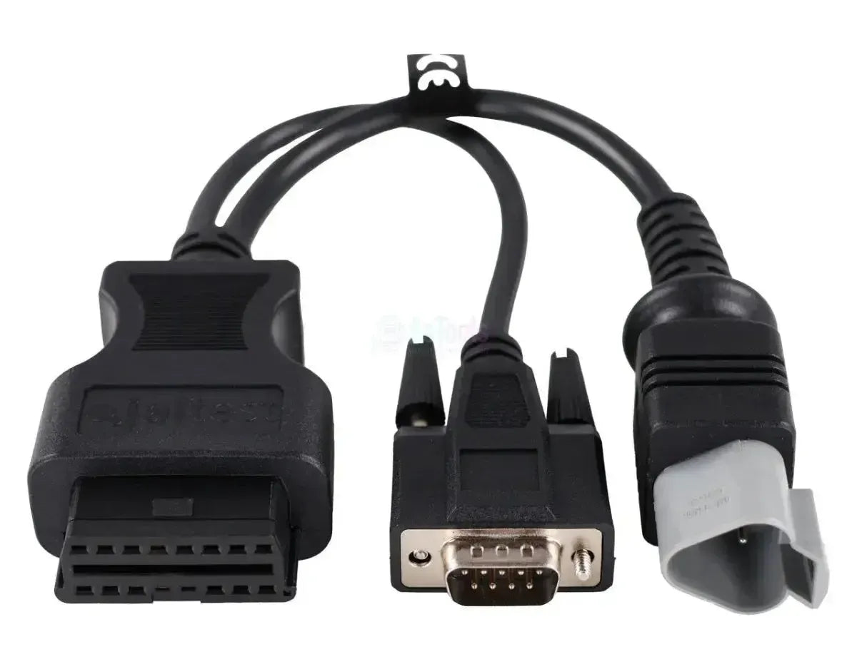 Jaltest (JDC518A) | SISU 3+9-pinowy OBD - 16-pinowy OBD2 Kabel adapter | Silnik spalinowy