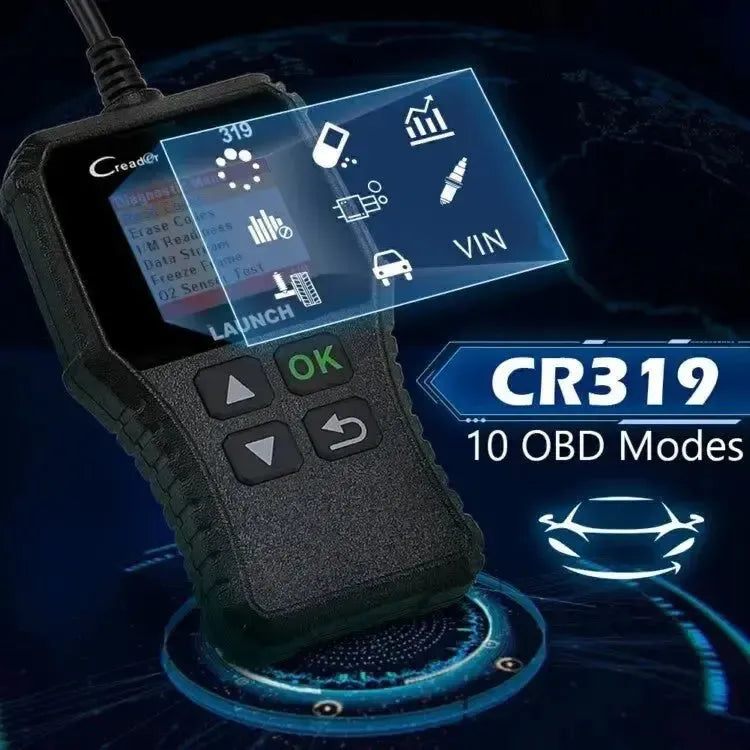 Launch Creader CR319 Samochód Foutcodelezer