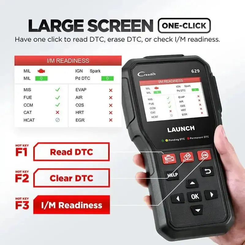Launch Creader CR629 Samochód Tester diagnostyczny