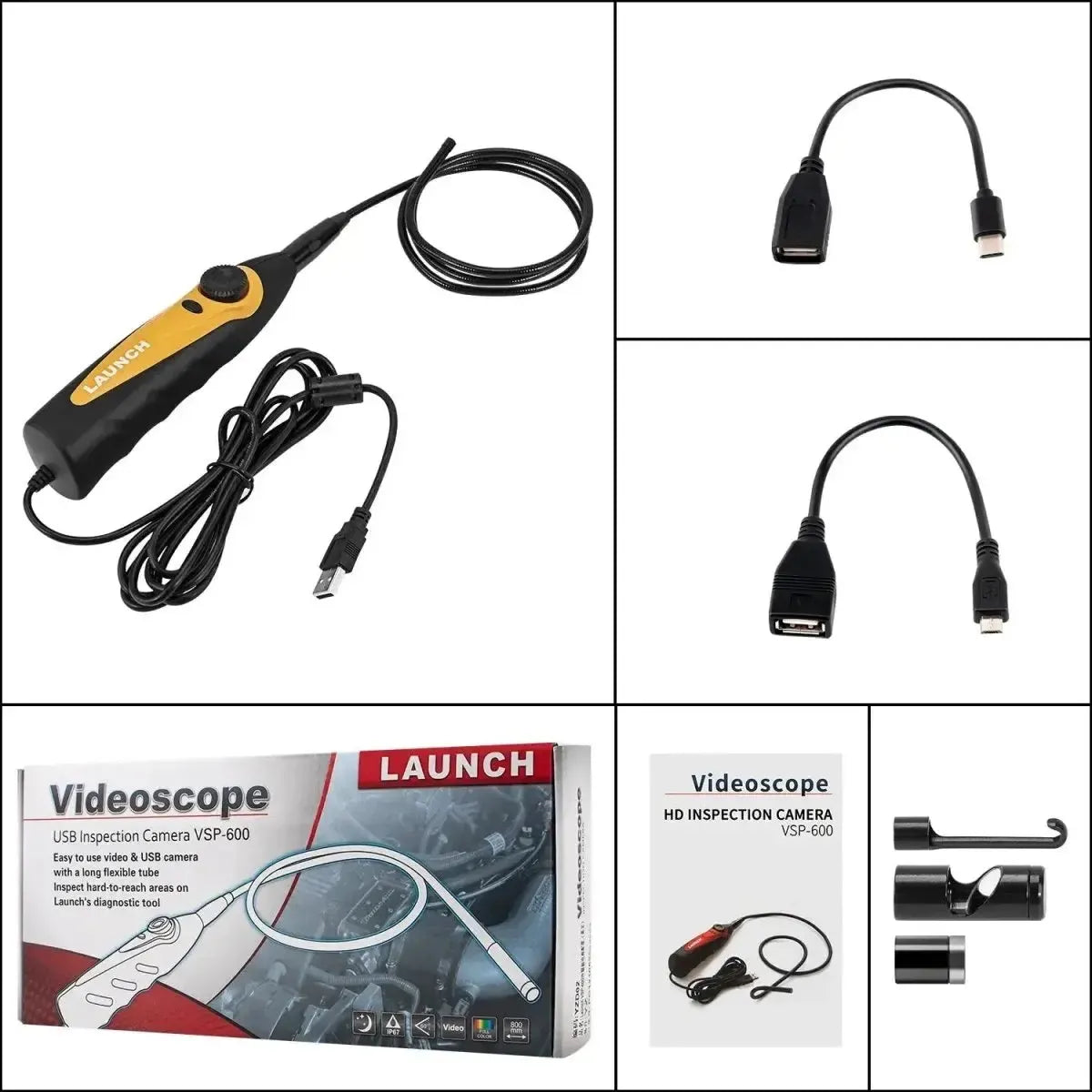 Kamera inspekcyjna Launch VSP-600 USB 5,5 mm