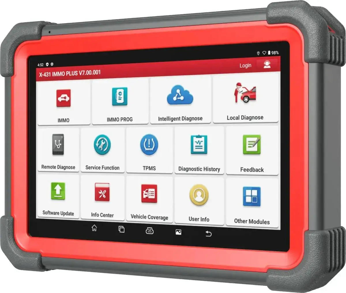 Launch X-431 IMMO Plus Samochód Klucz Programator