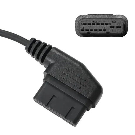 OBDSTAR (TCM-018) | GM (6L30/35/40/45/50) 14-pinowy TCM – 15-pinowy DB15 Kabel adapter | Samochód osobowy
