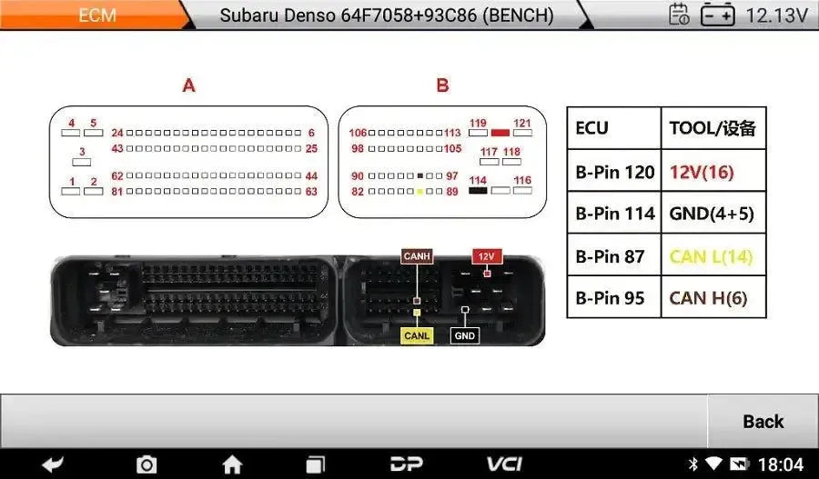 OBDSTAR DC706 (Pełny) Programator ECU