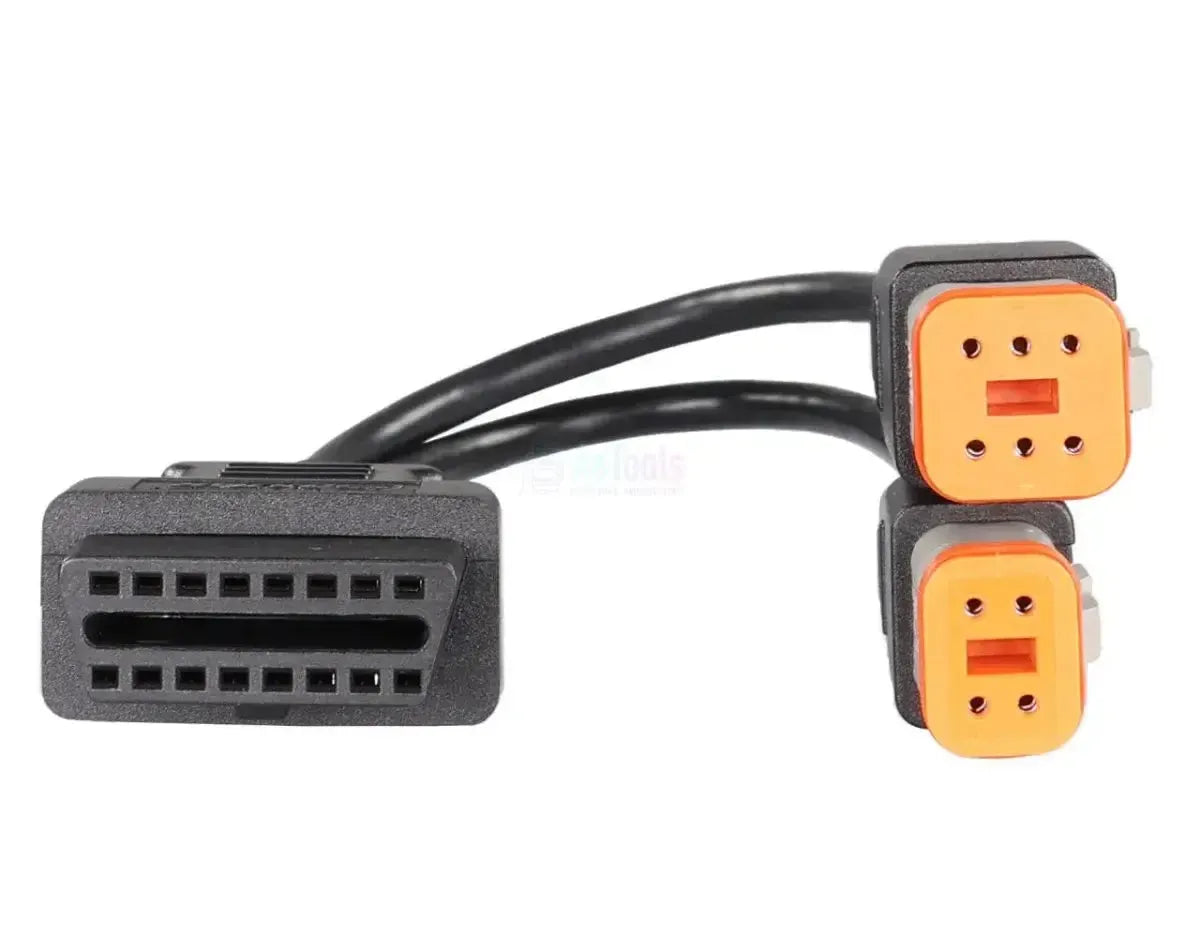 OBDSTAR (M034) | Harley Davidson 4+6-pinowy OBD – 16-pinowy OBD2 kabel przejściowy | Motocykl