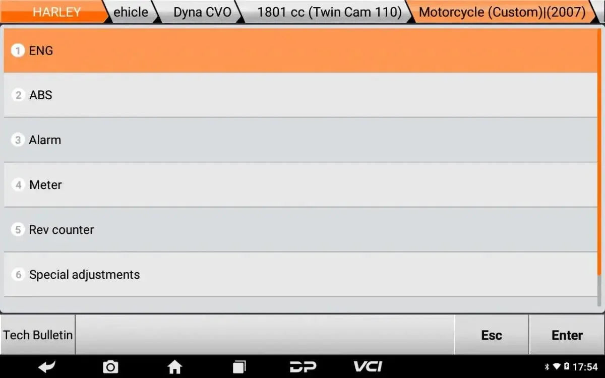 OBDSTAR IScan Harley Davidson Motocykl Tester diagnostyczny
