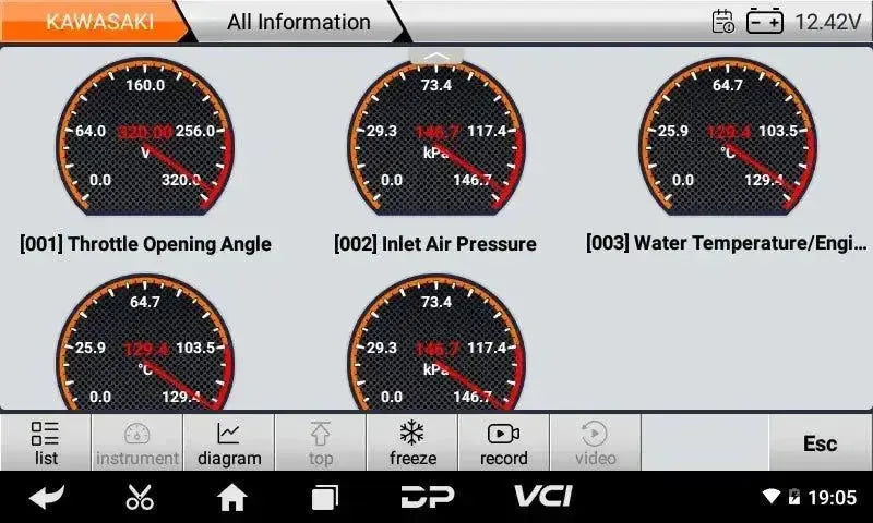 OBDSTAR IScan Kawasaki (Marine) Tester diagnostyczny