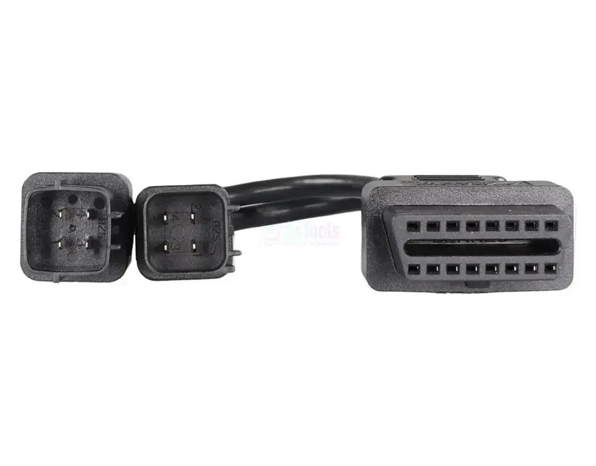 OBDSTAR (M006) | Kawasaki 4+4-pinowy OBD – 16-pinowy OBD2 Kabel adapter | Motocykl