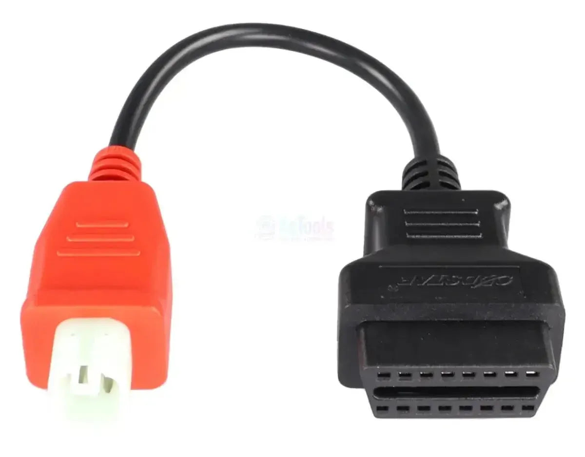 OBDSTAR (M038) | MV Agusta 4-pinowy OBD – 16-pinowy OBD2 kabel przejściowy | Motocykl
