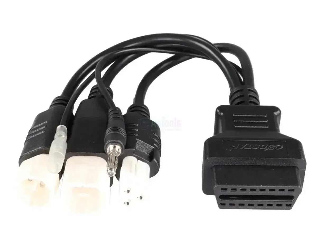 OBDSTAR (M018A) | Yamaha 3+3+4-pinowy OBD – 16-pinowy OBD2 kabel przejściowy | Motocykl