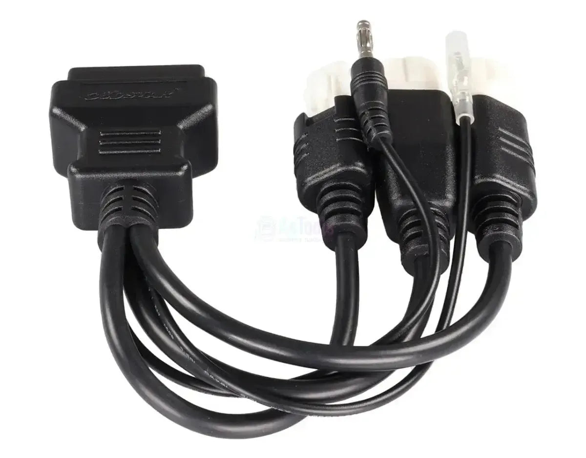 OBDSTAR (M018A) | Yamaha 3+3+4-pinowy OBD – 16-pinowy OBD2 kabel przejściowy | Motocykl