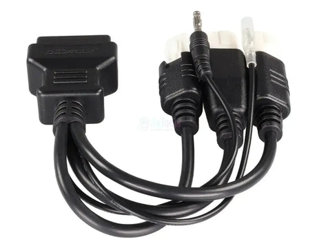OBDSTAR (M018A) | Yamaha 3+3+4-pinowy OBD – 16-pinowy OBD2 kabel przejściowy | Motocykl