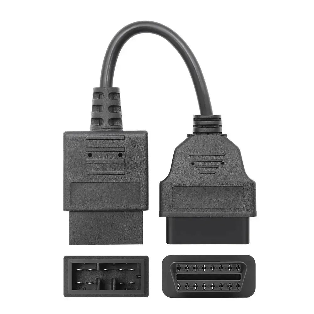 Subaru 9-pinowy do 16-pinowego OBD2 Kabel adapter – Samochód osobowy