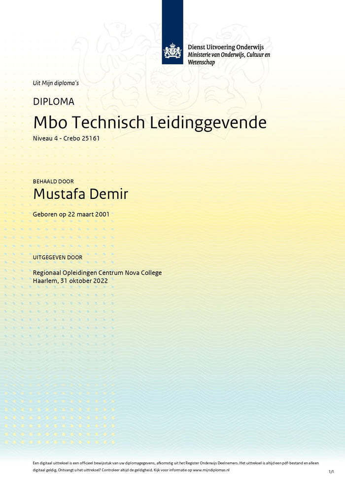 Technisch Leidinggevende