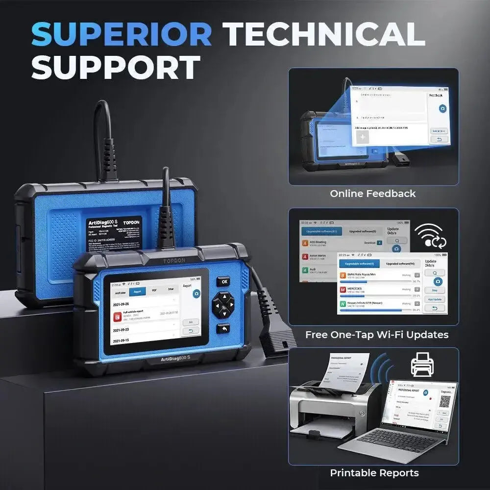 Topdon ArtiDiag600 S Samochód Tester diagnostyczny